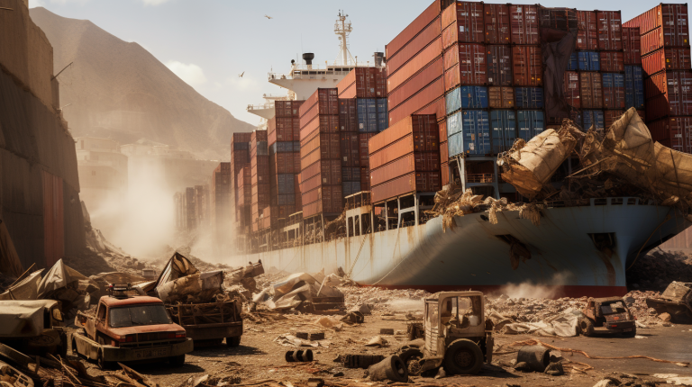 De Impact van Houthi-aanvallen op de Wereldwijde Scheepvaart: Een Nieuwe Uitdaging voor de Wereldhandel