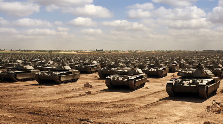 Hoeveel tanks heeft Israël?